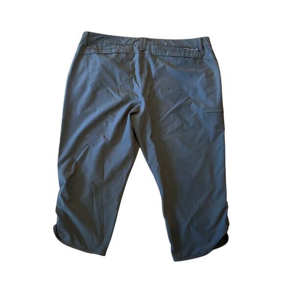 Eddie Bauer Women's Charcoal Grey Cropped Hiking Pants Size 18 - Picture 3 of 8